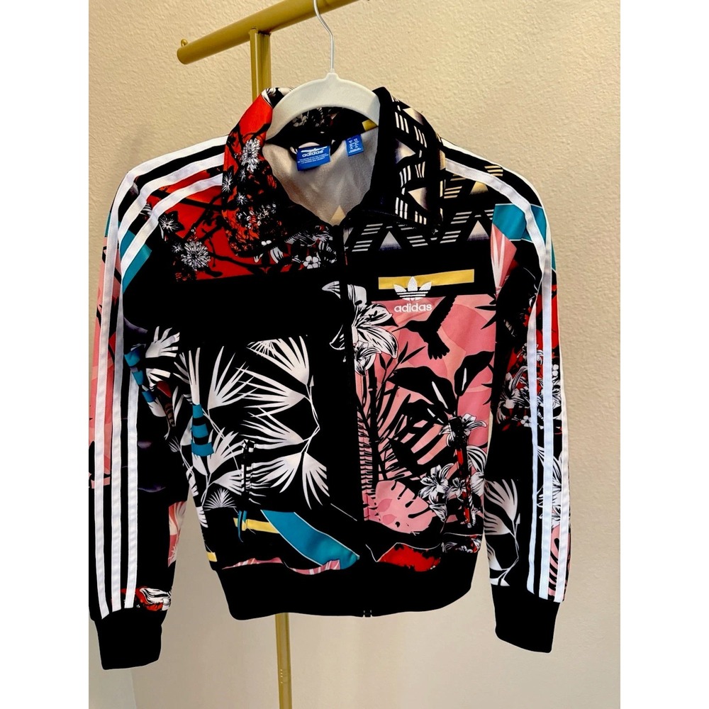 Adidas Originals x FARM Rio Firebird Track Jacket Tropical Floral Multi-Color XS